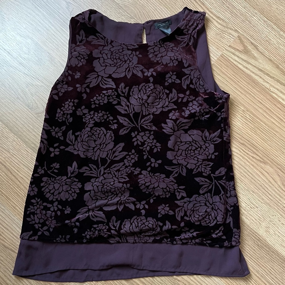 Velvet top